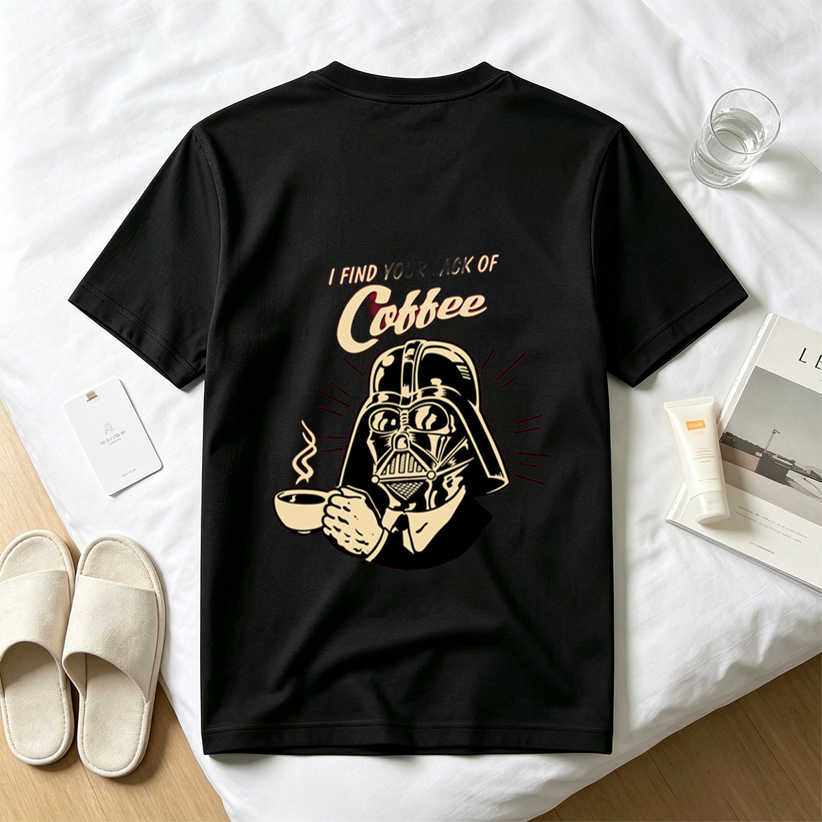 Darth Vader Coffee T-Shirt Design - Tee