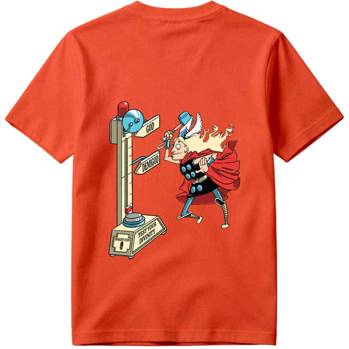 Thor Tests His Divinity - Tee