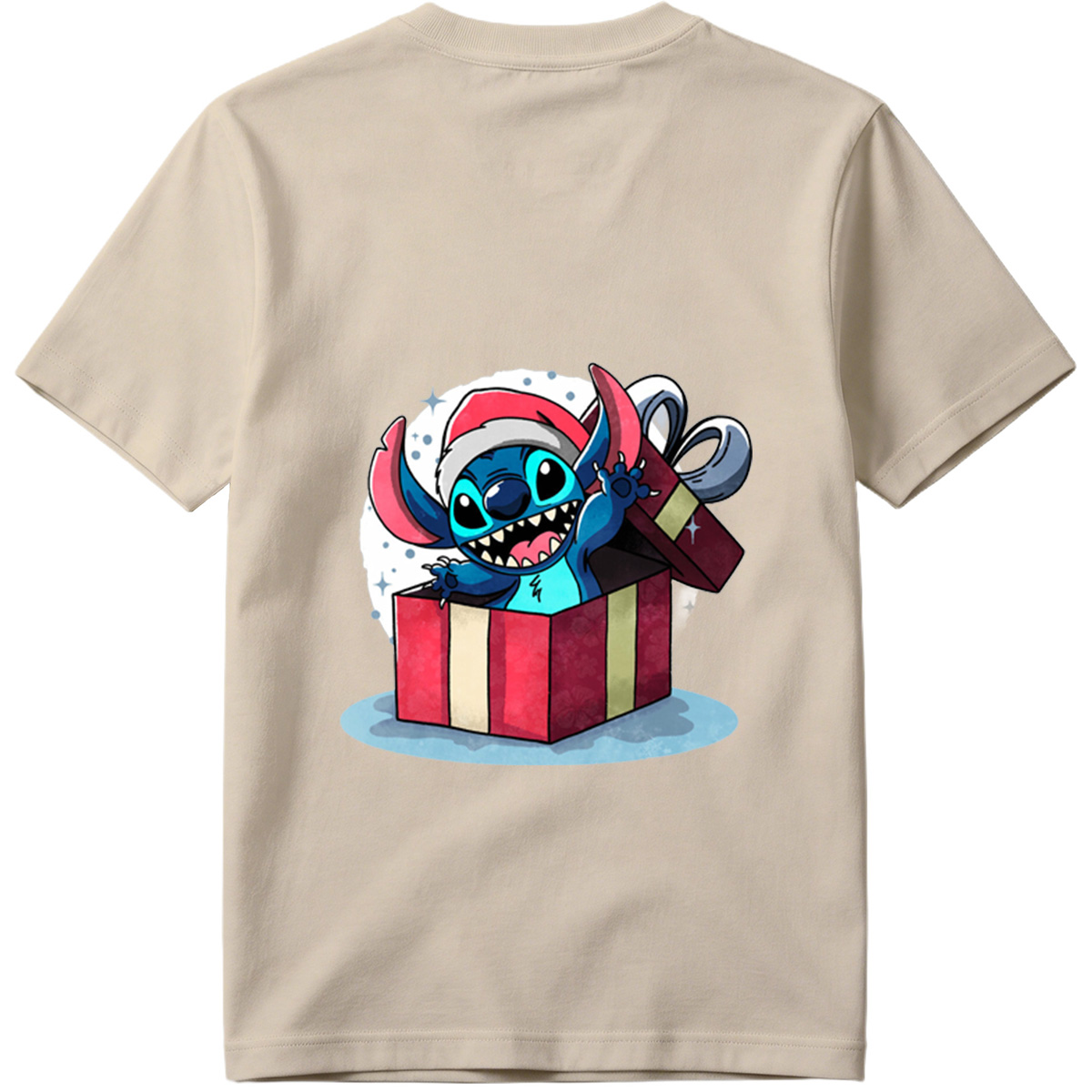 Stitch in Christmas Gift Box - Tee