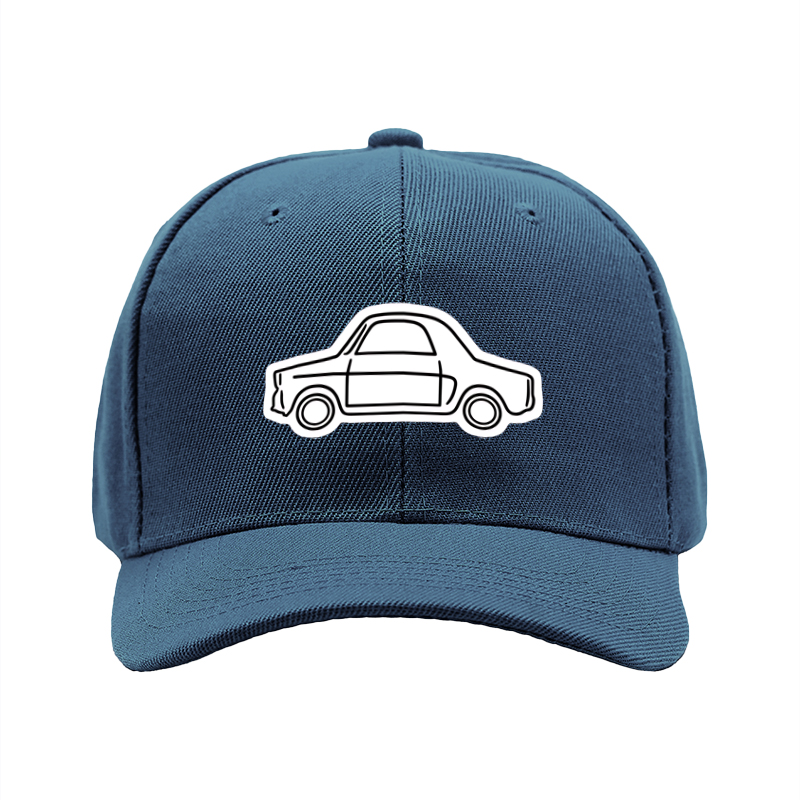 1pc New Baseball Cap Car Print Design Unisex Adjustable Hat for Outdoor Activities Adults and Teens Casual Wear Fashion Accessory