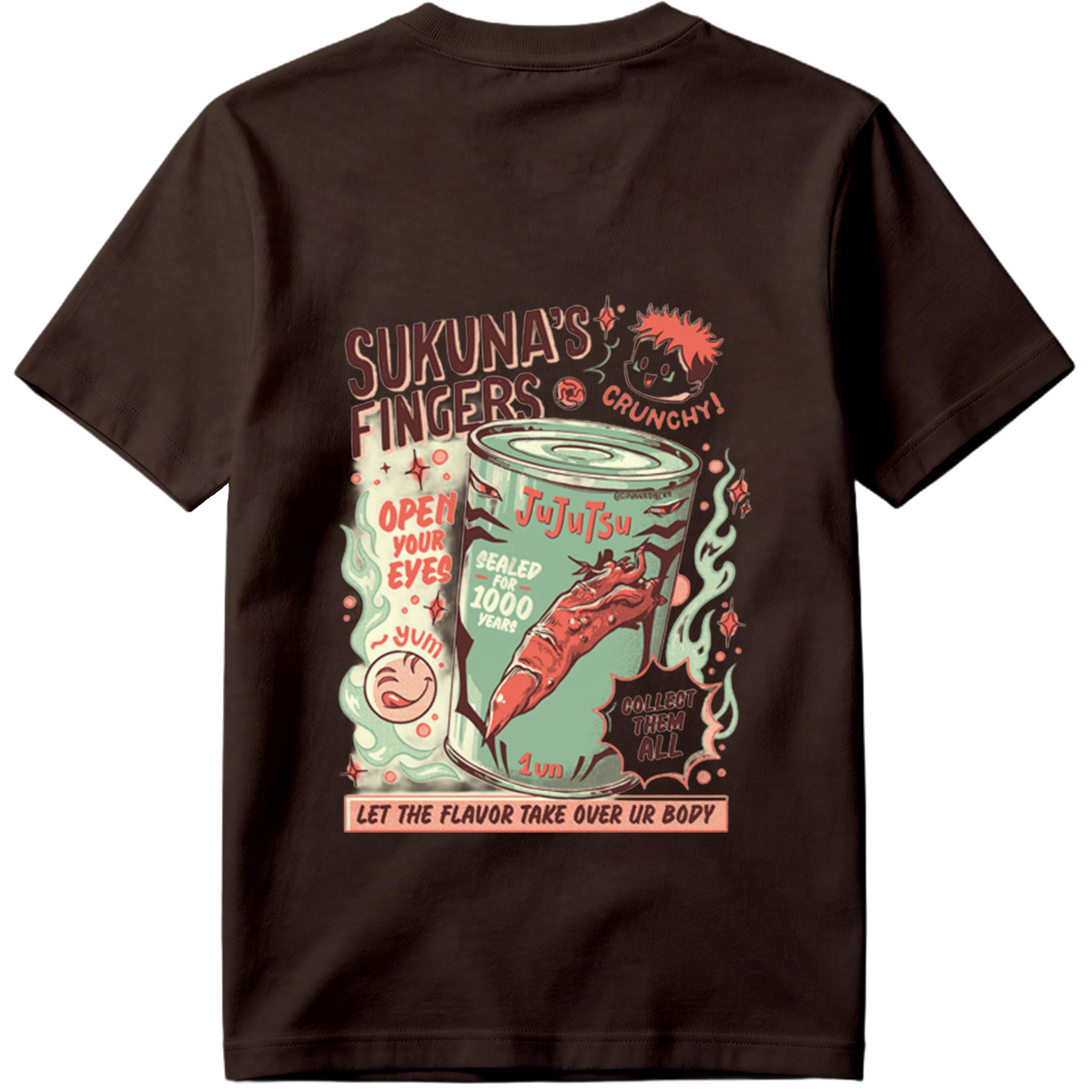 Sukuna's Fingers: Jujutsu Kaisen Crunchy Snack Ad - Tee