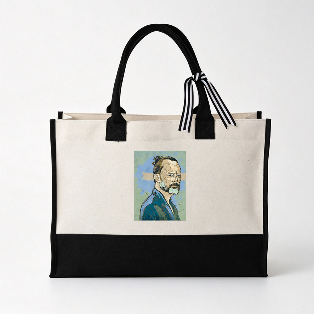 Tilda Swinton as the Ancient One in Doctor Strange - Canvas patchwork gift tote bag