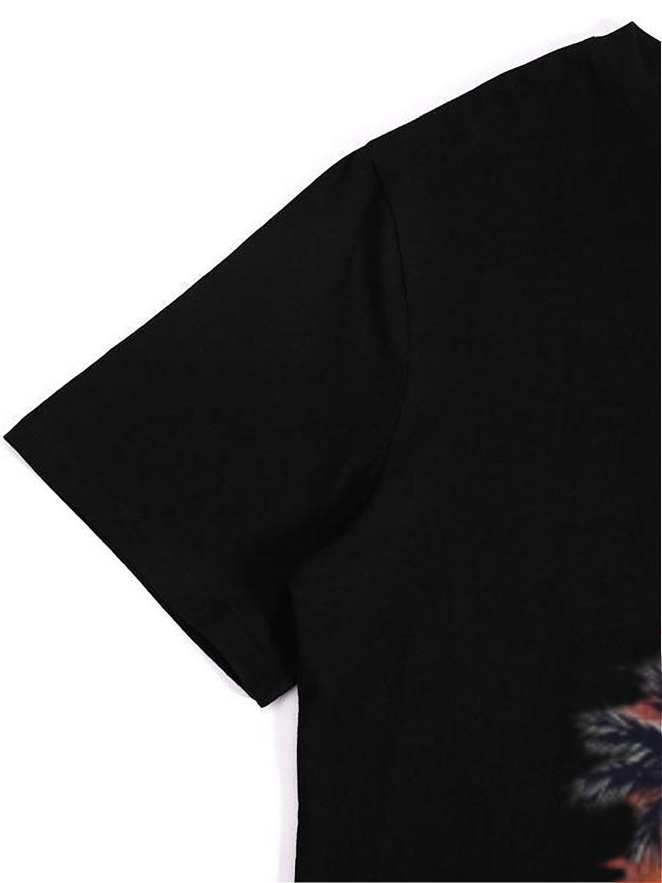 Men's Printed T-Shirt Tropical Sunset Palm Trees Design Casual Round Neck Summer Lightweight Breathable Short Sleeve T-Shirt for Beach Vacation Outdoor Activities Men