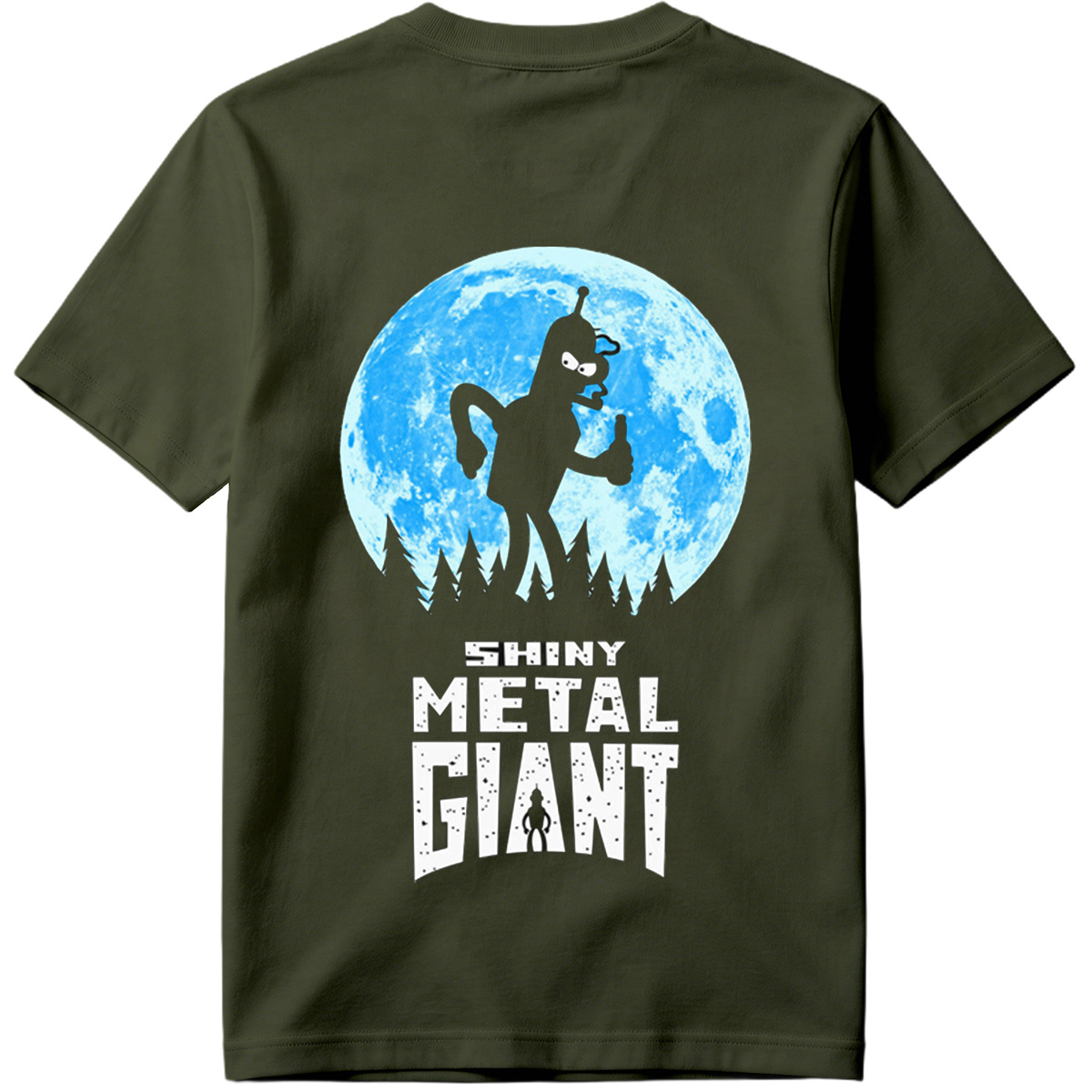 Shiny Metal Giant: The Robot in the Moonlight - Tee