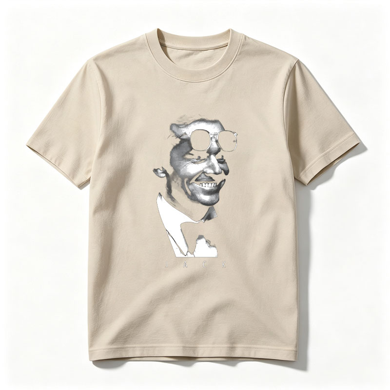Jack Nicholson in The Shining, iconic horror film character - Tee