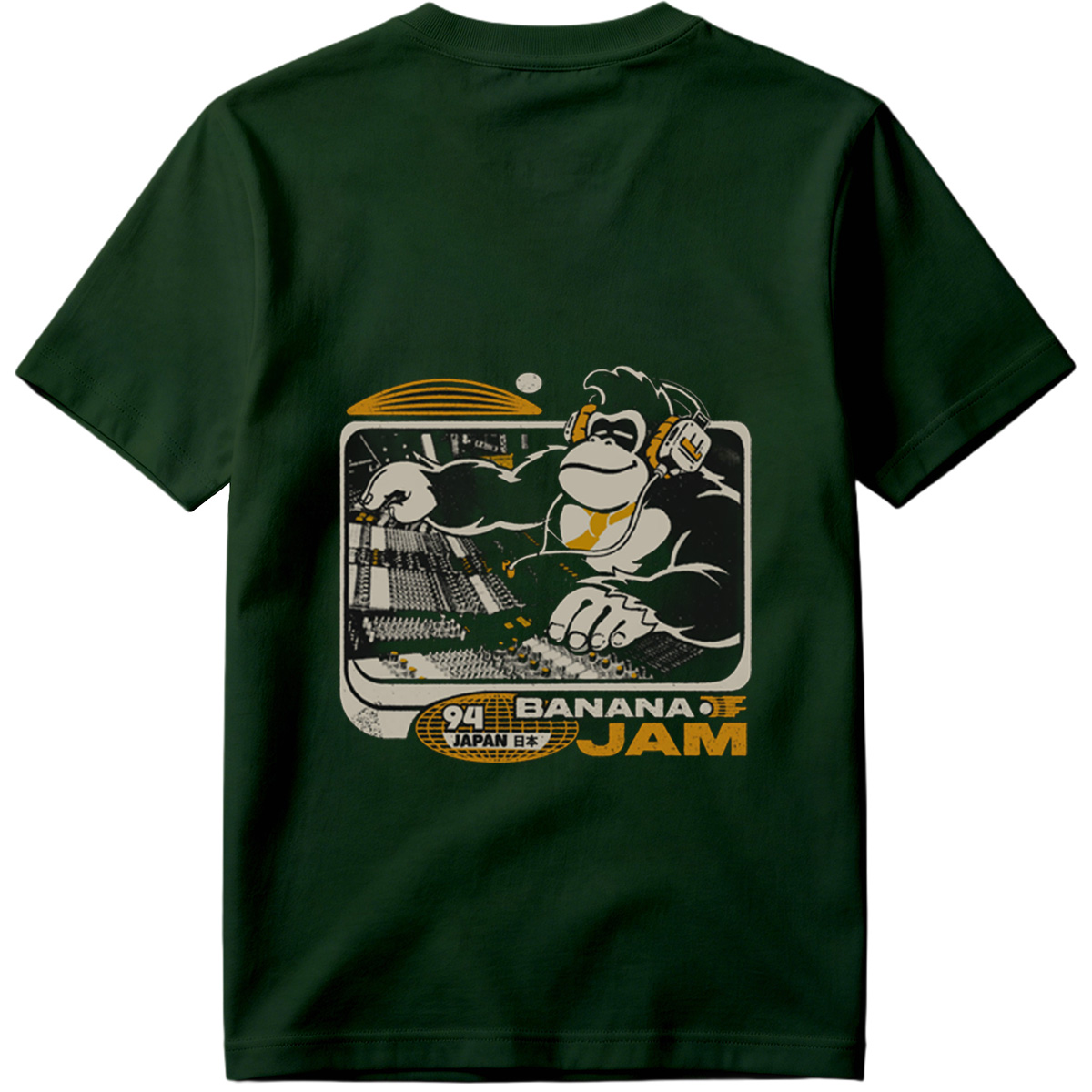Banana Jam 94 Japan - Monkey DJ Character - Tee