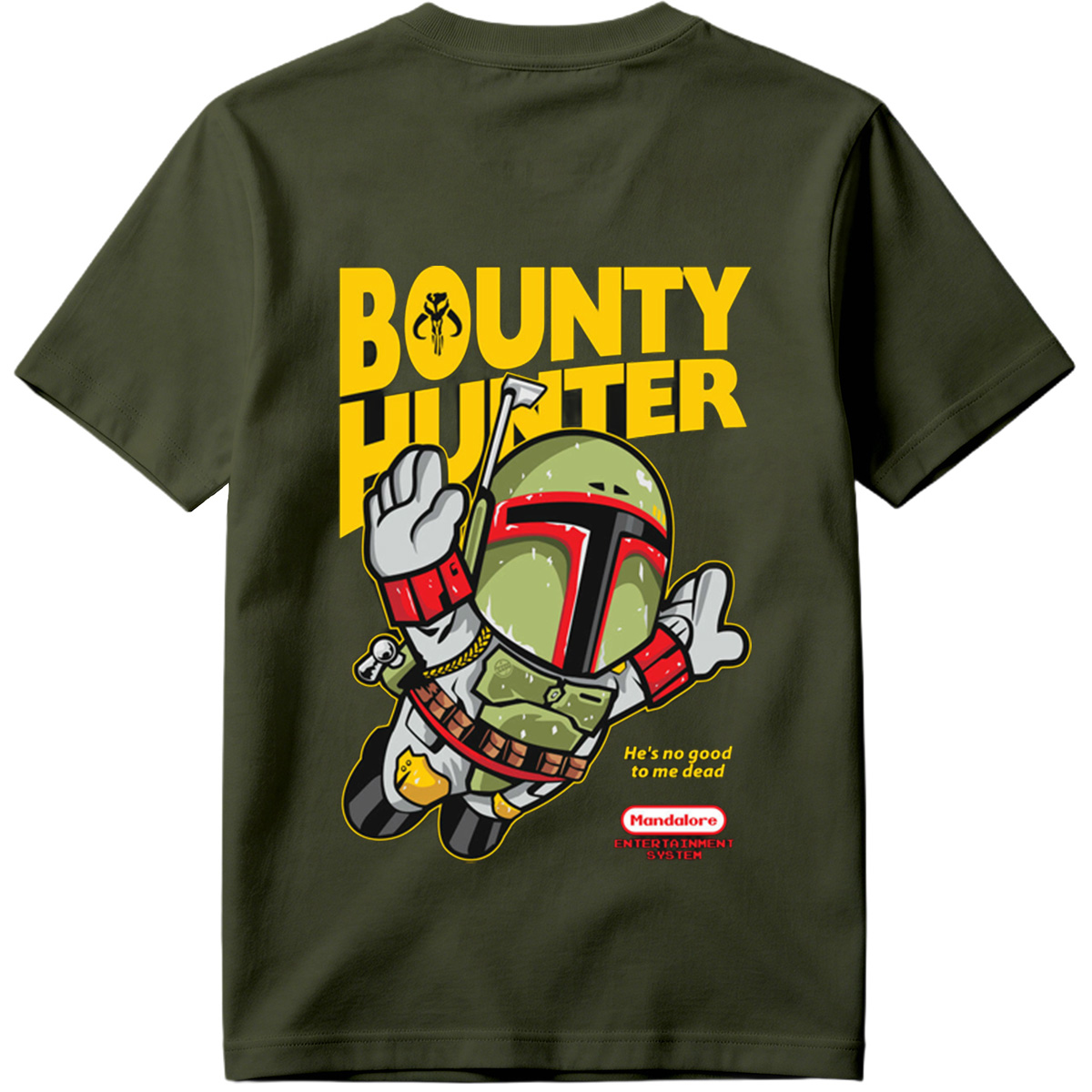 Bounty Hunter: Boba Fett Chibi Design - Tee