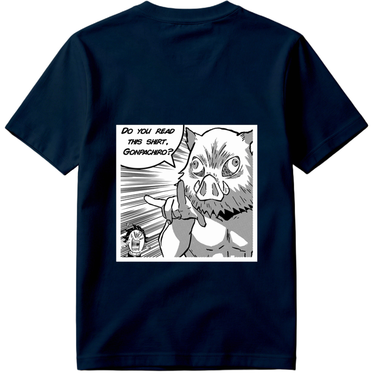 Demon Slayer: Pig Demon Questions Gonpachiro - Tee