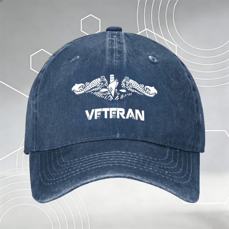 New Baseball Cap with Cute Bat Print and 