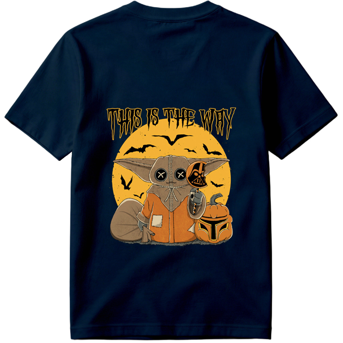 This Is The Way - Baby Yoda Halloween Star Wars Art - Tee