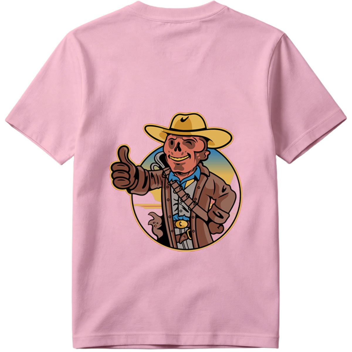 Cowboy Skeleton Thumbs Up - Tee