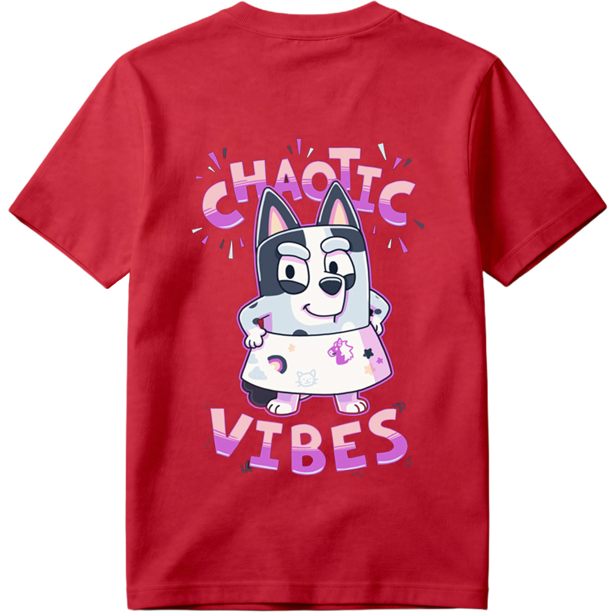 Bluey Chaotic Vibes - Tee