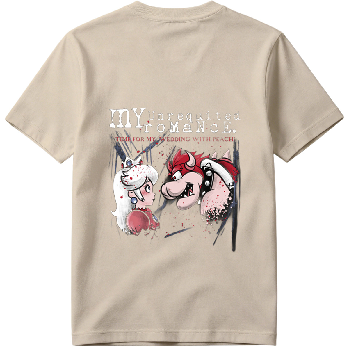 Mario - Bowser & Princess Peach: My Unrequited Romance - Tee