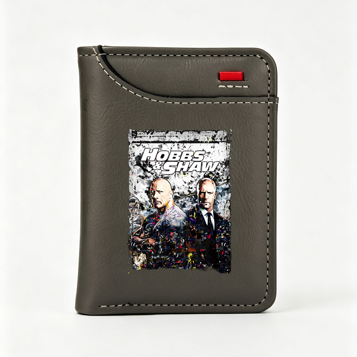 Hobbs & Shaw: Dwayne Johnson and Jason Statham in Action Thriller - Vertical Style Wallet