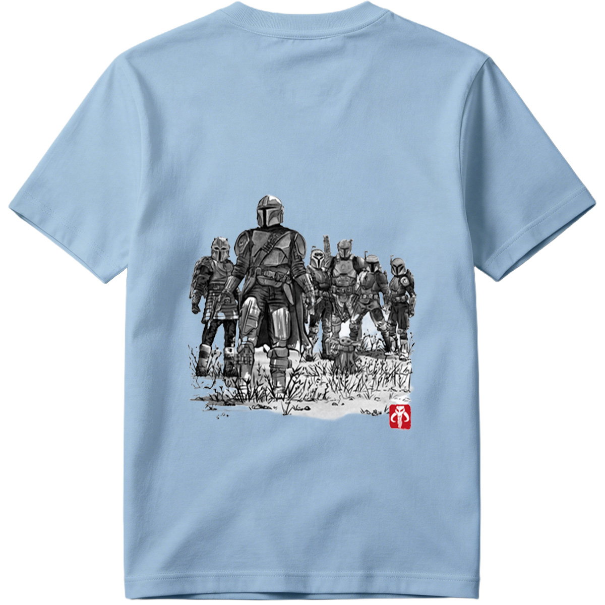 Mandalorian Clan with The Child - Tee