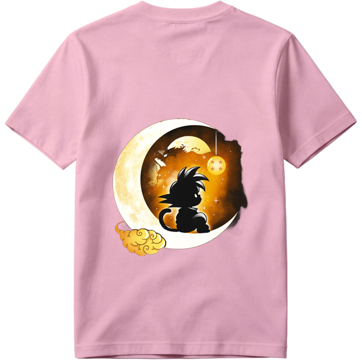 Dragon Ball: Goku and Moon with Dragon Ball - Tee