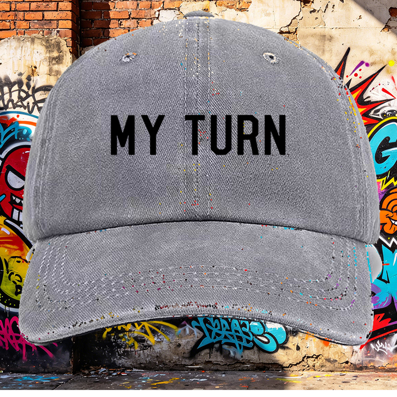 Men's Printed Washed Cap 