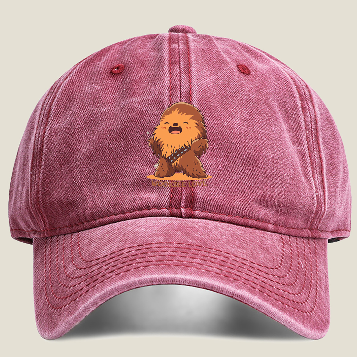 Star Wars Chewbacca Wookiee Love - Washed Denim - Baseball Cap