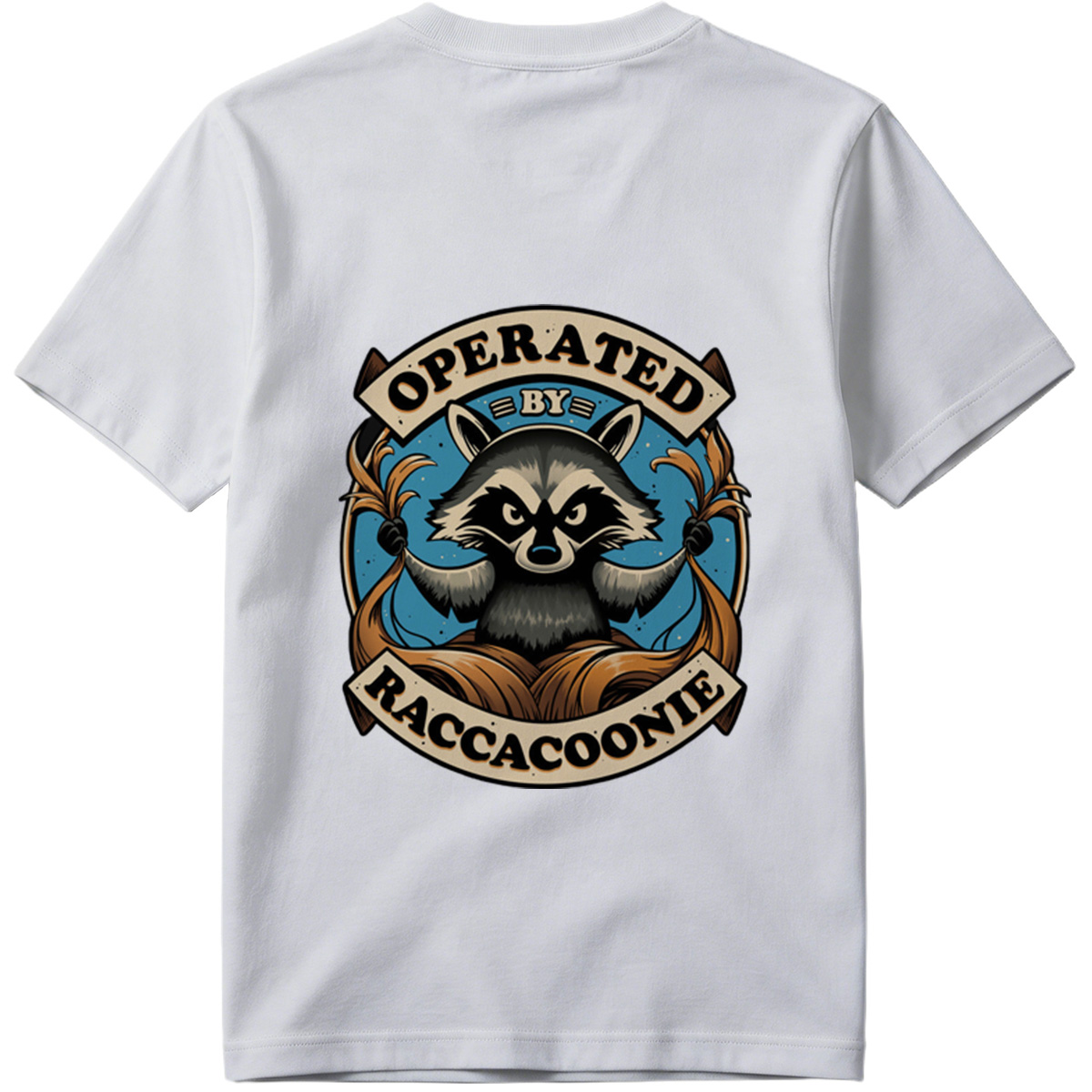 Operated by Raccacoonie - Tee