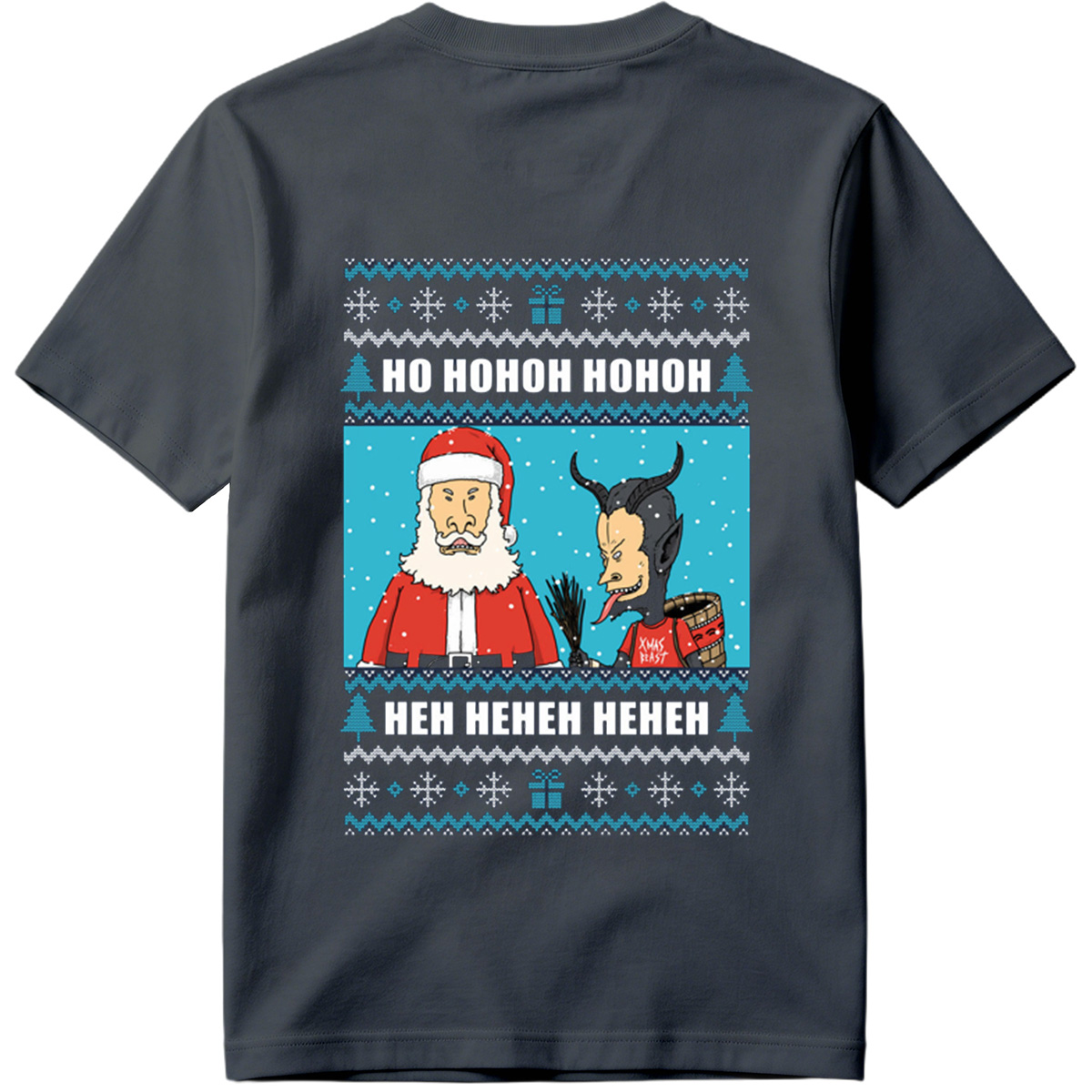 Santa and the Xmas Beast: Ho Ho Ho, Heh Heh Heh - Tee