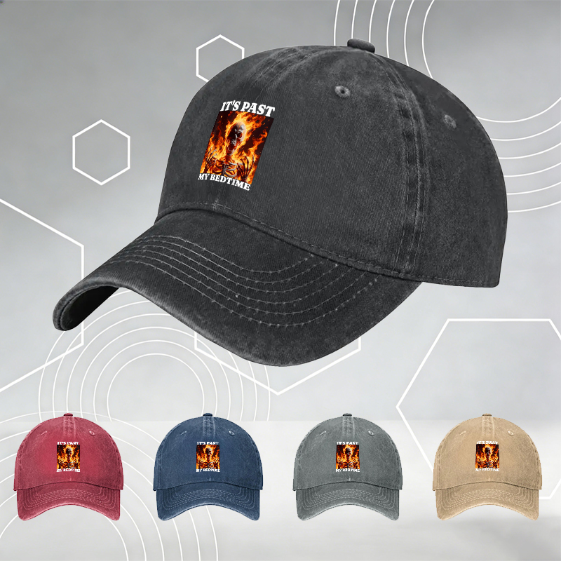 New Baseball Cap with Aurora Bear Print Design Unisex Adjustable Hat for Outdoor Adventures and Casual Wear Men Women Nature Lovers Hiking Camping Style