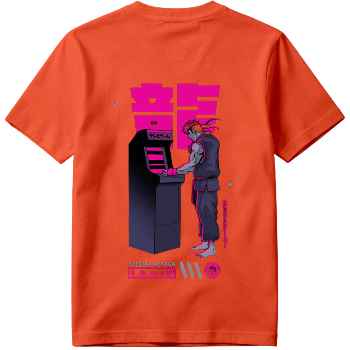 Street Fighter Ryu Arcade - Tee