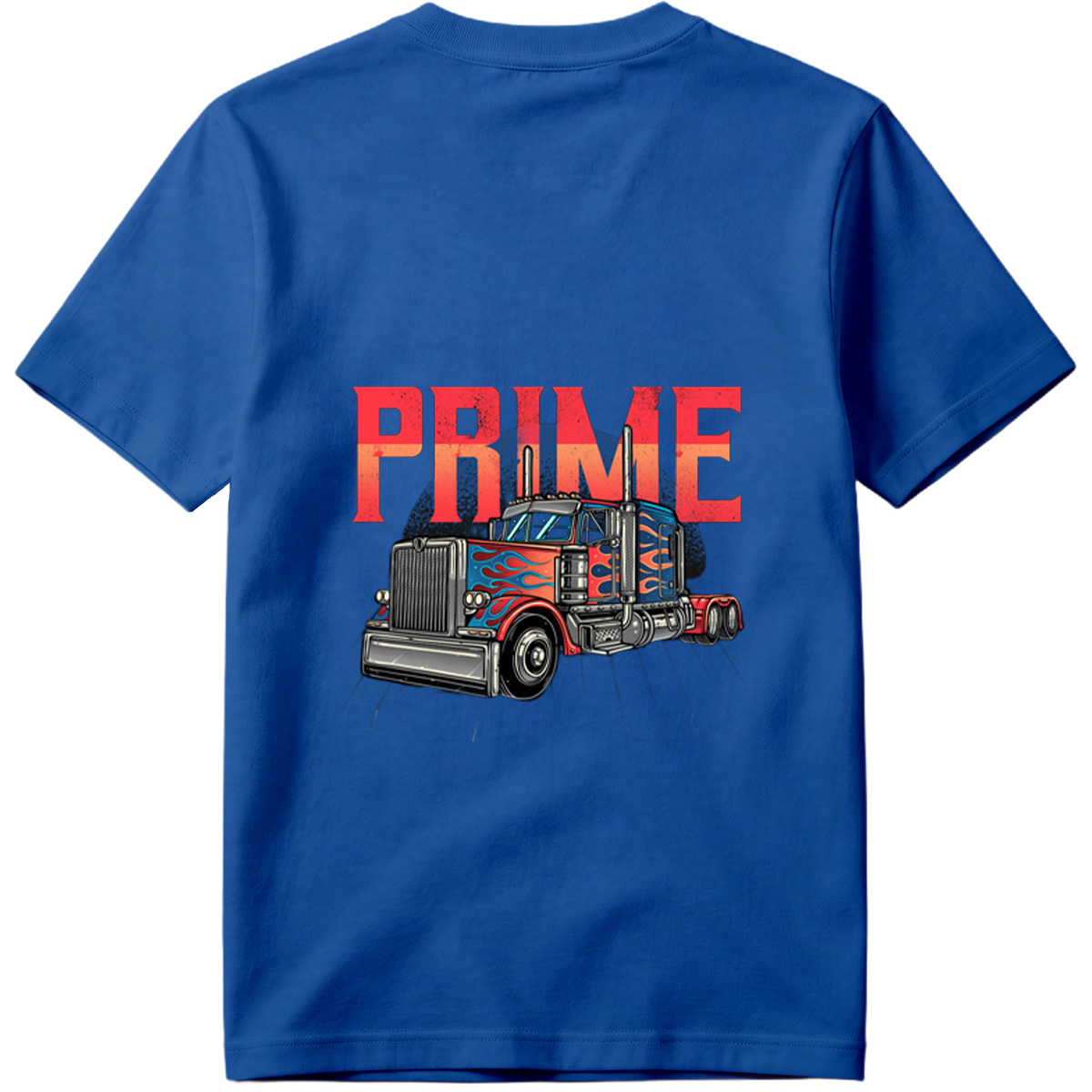 Prime Transport Service - Optimus Prime Truck Design - Tee
