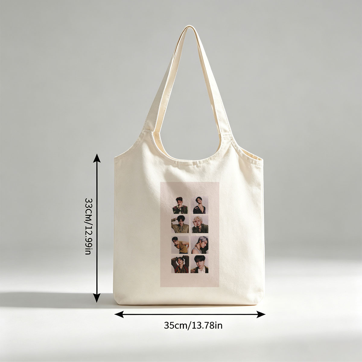 Stray Kids Individual Portraits in Stylish Fashion Shoot - Canvas shoulder bags/