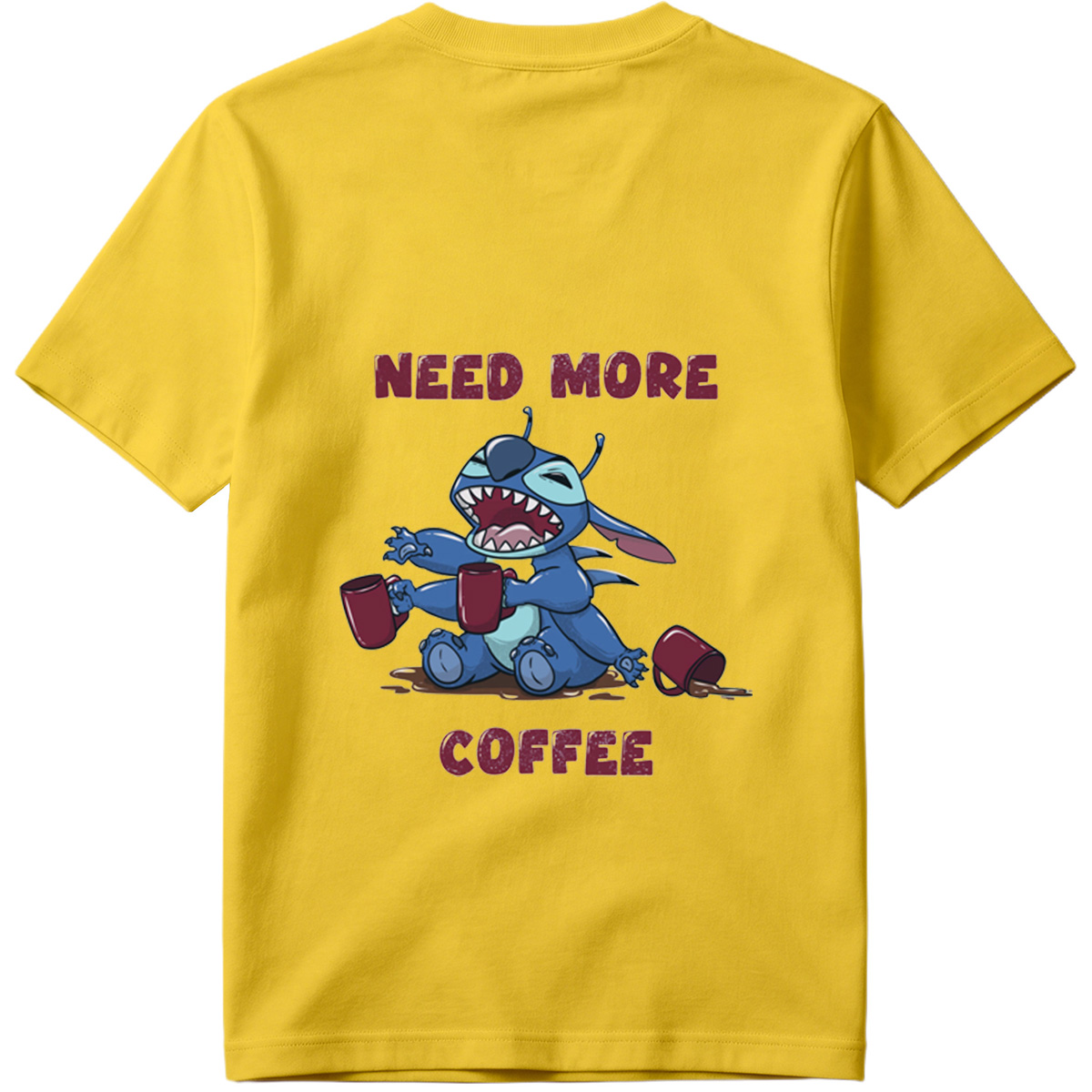 Stitch Needs More Coffee - Tee
