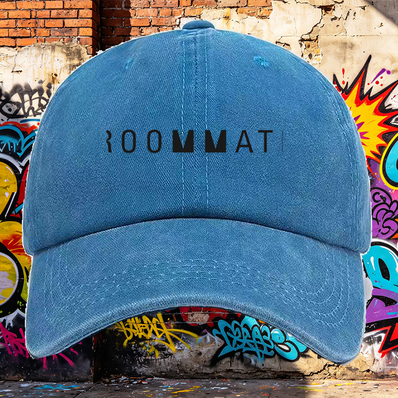 Men's Printed Washed Cotton Hat with 