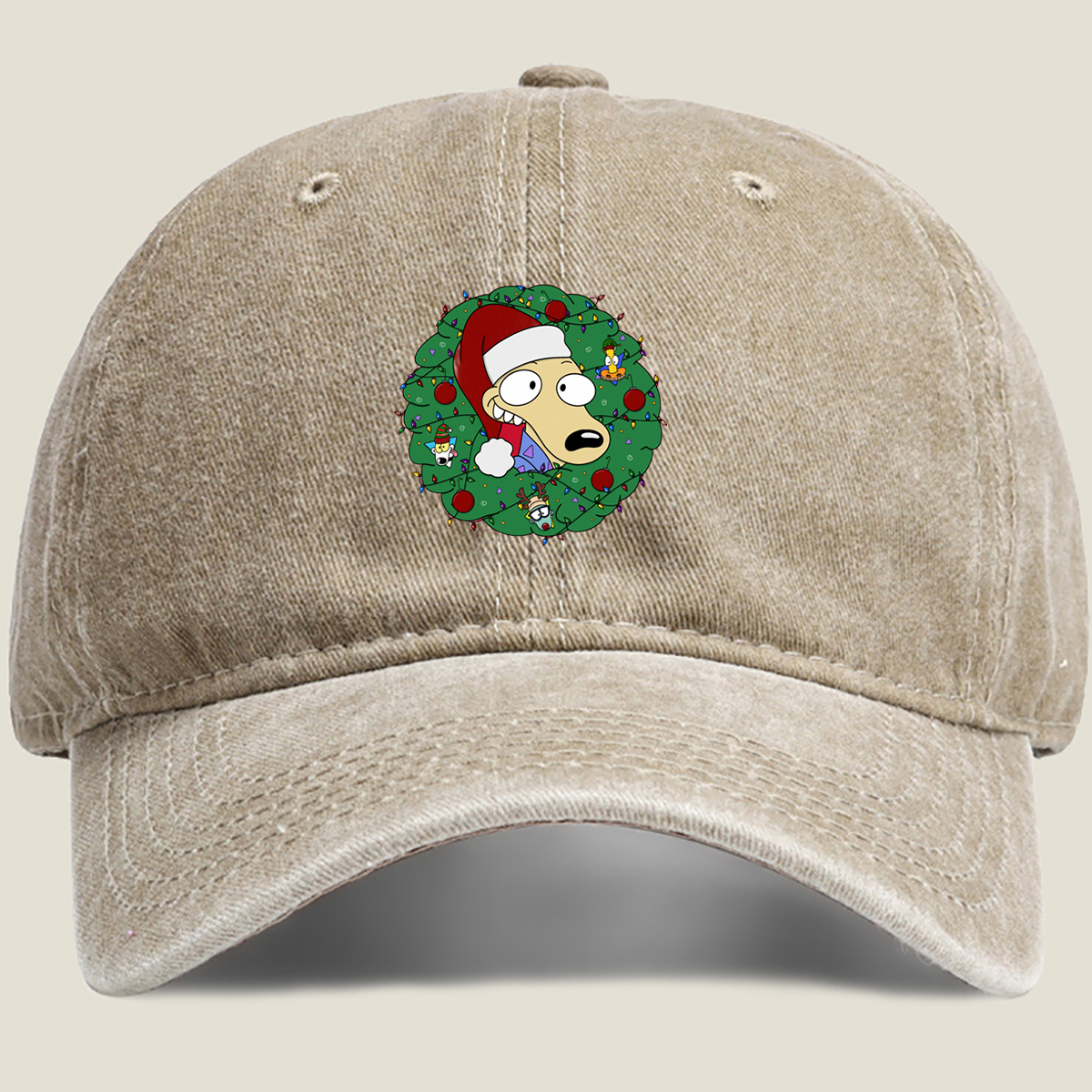 Ed, Edd n Eddy Christmas Special: The Wreath Surprise - Washed Denim - Baseball Cap