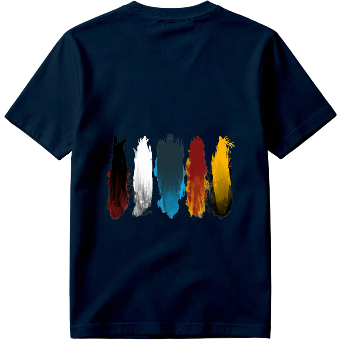 The Five Elements: Fire, Water, Earth, Air, and Spirit - Tee