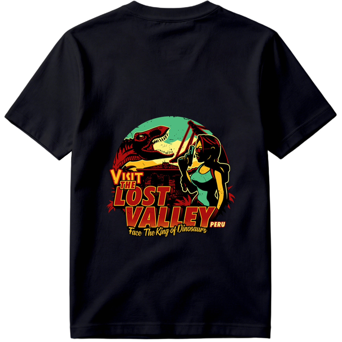 Visit the Lost Valley: Face the King of Dinosaurs - Tee