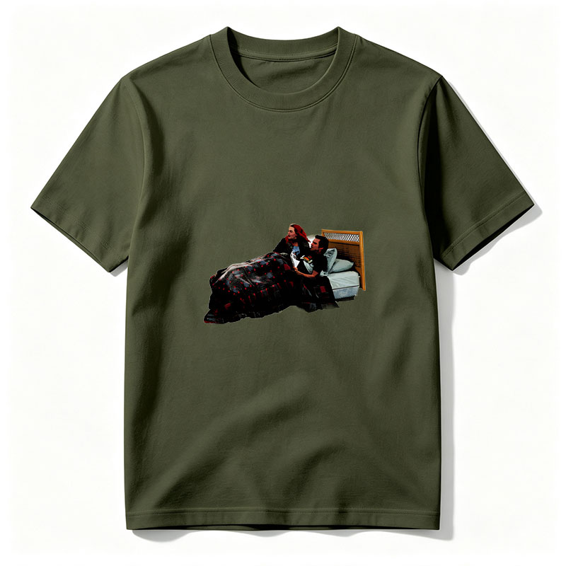 Couple in Bed Sharing a Moment - Tee