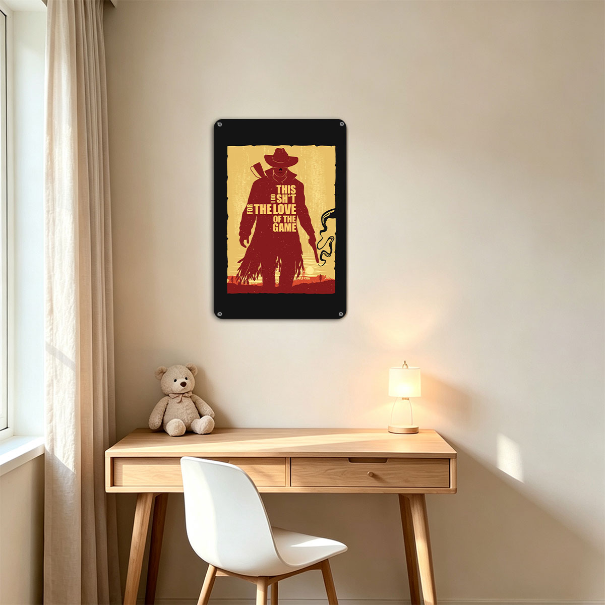 Cowboy Silhouette with 