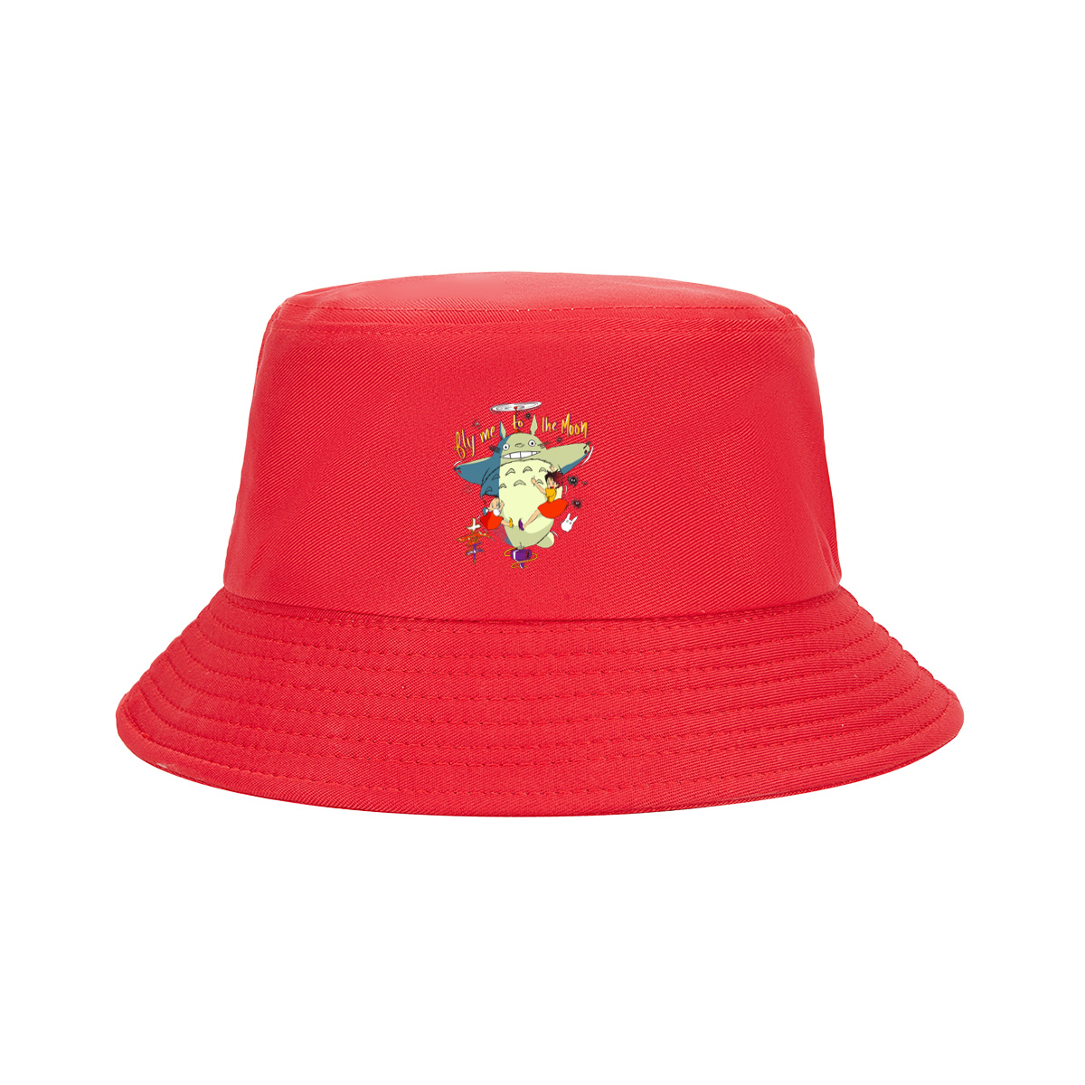 Totoro and the Girls Fly to the Moon - Fisherman's Hat