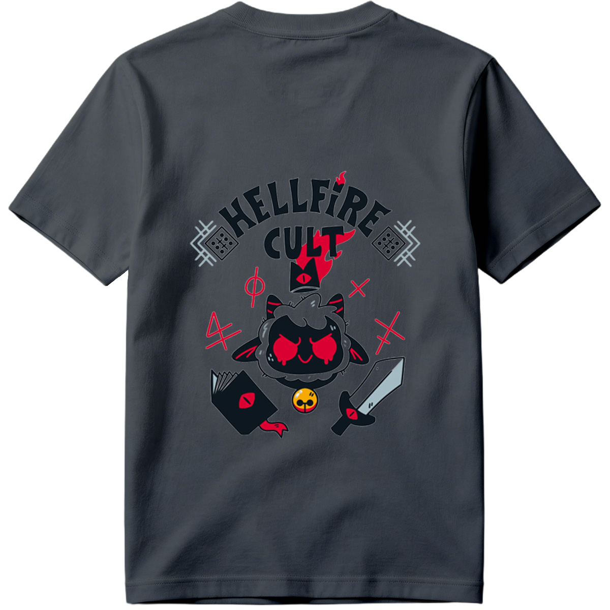 Hellfire Cult: Cat Demon & Dark Rituals - Tee