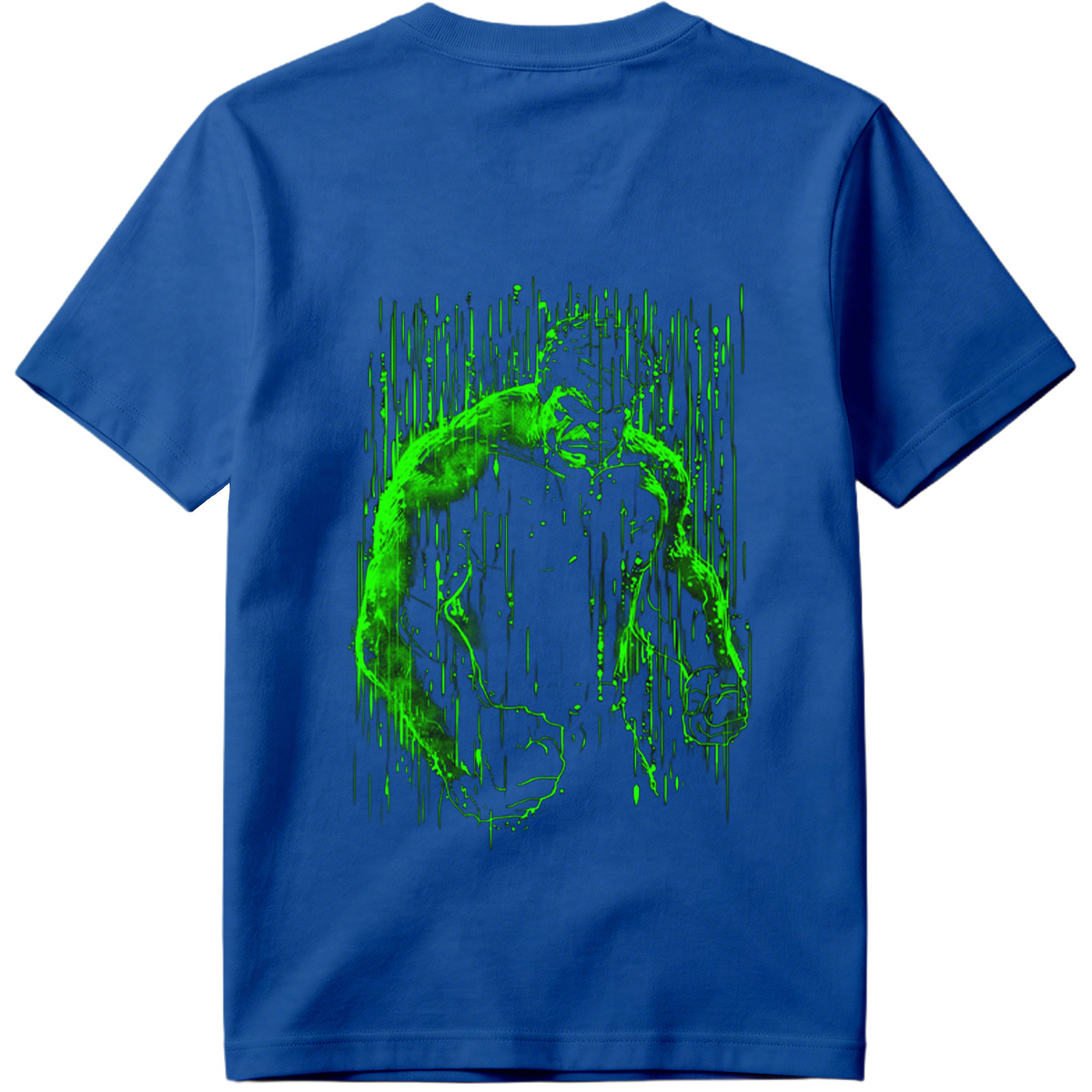 Hulk in Matrix Style - Tee