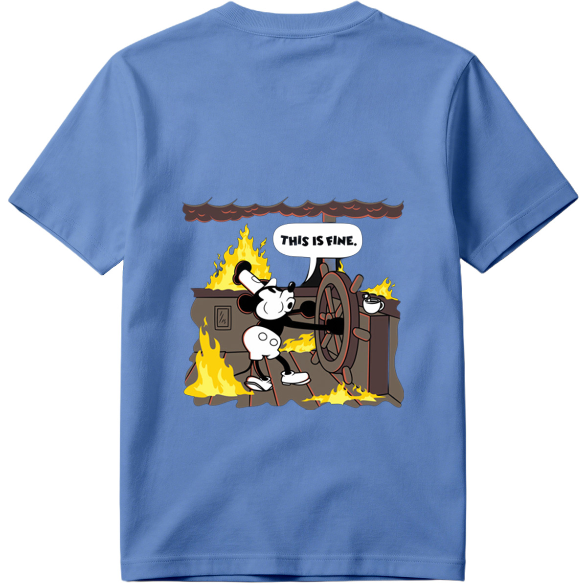 Mickey Mouse in a Burning Room: 