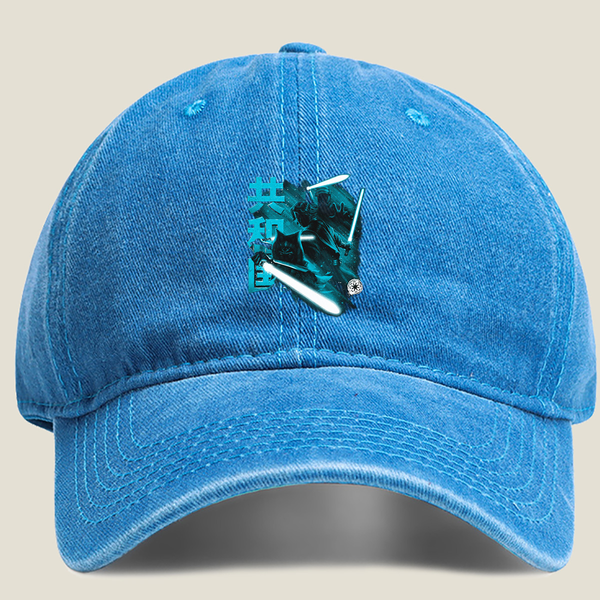 Star Wars: Republic - Jedi Duel - Washed Denim - Baseball Cap