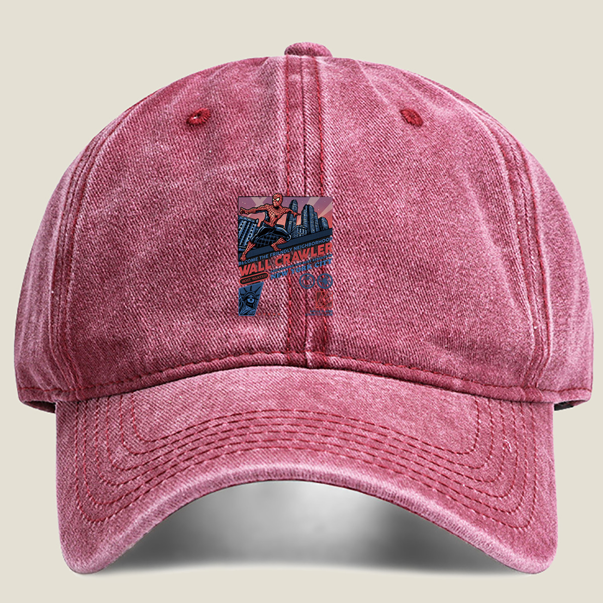 Spider-Man: Wall Crawler Adventure - Washed Denim - Baseball Cap