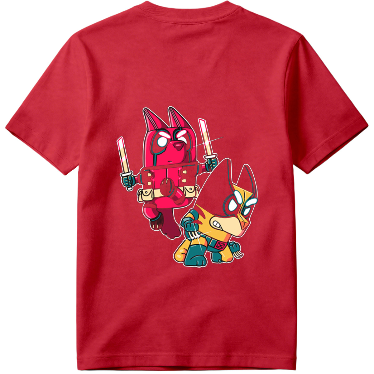 Deadpool and Batman: Chibi Heroes Clash - Tee