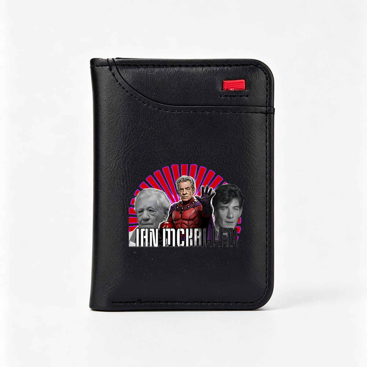 Ian McKellen as Magneto, X-Men, Marvel Comics, Actor, Superhero - Vertical Style Wallet