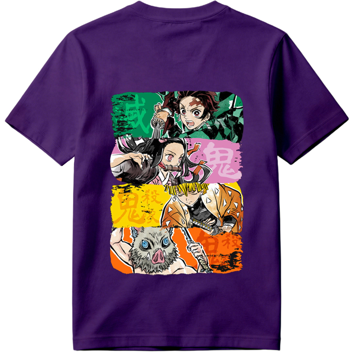 Demon Slayer: Tanjiro, Nezuko, Zenitsu, and Inosuke - Tee