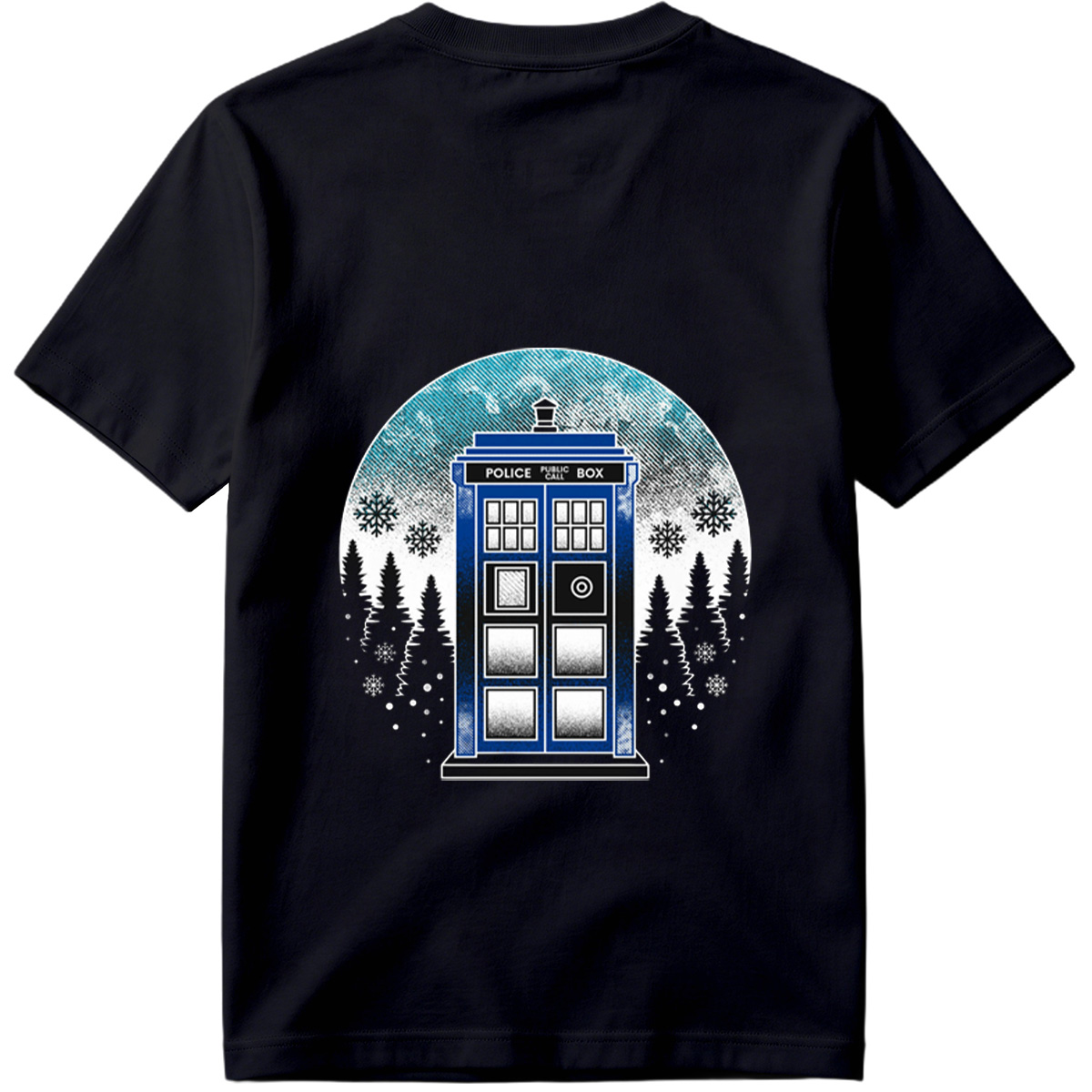 TARDIS in Winter Wonderland - Tee