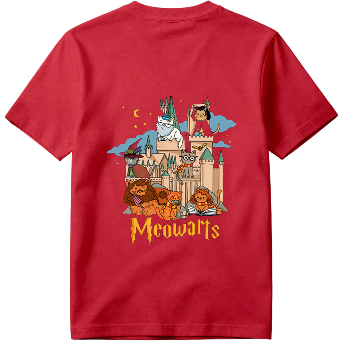 Meowarts: Cats in a Magical Castle - Tee