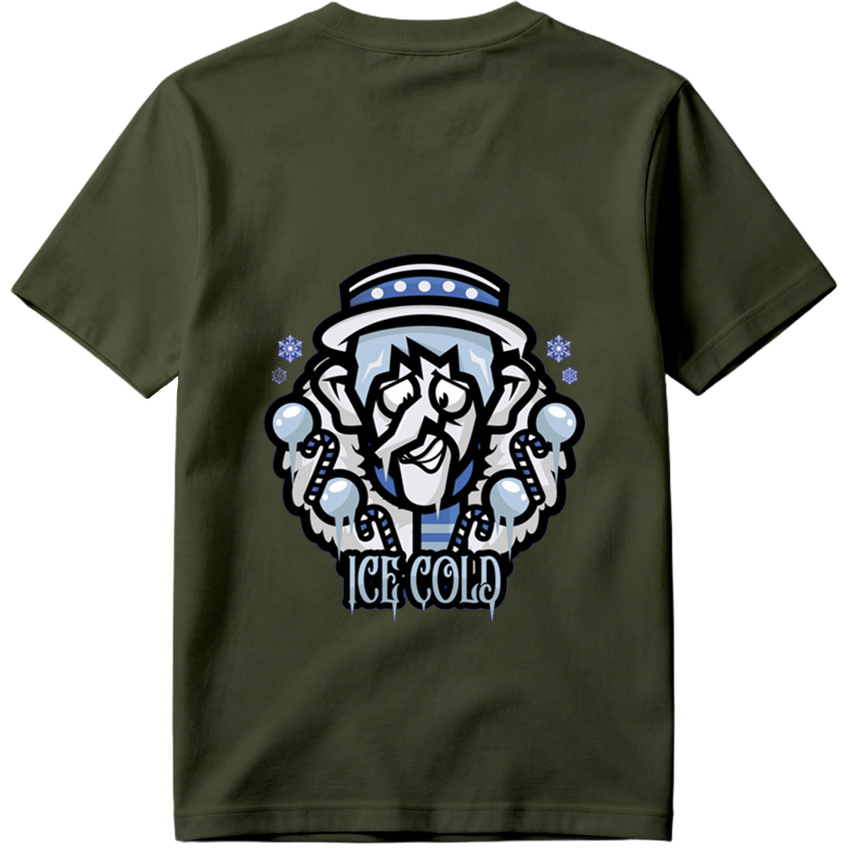 Ice Cold Character Logo - Tee