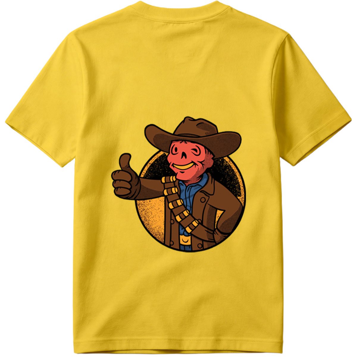 Cowboy Skeleton Thumbs Up - Tee