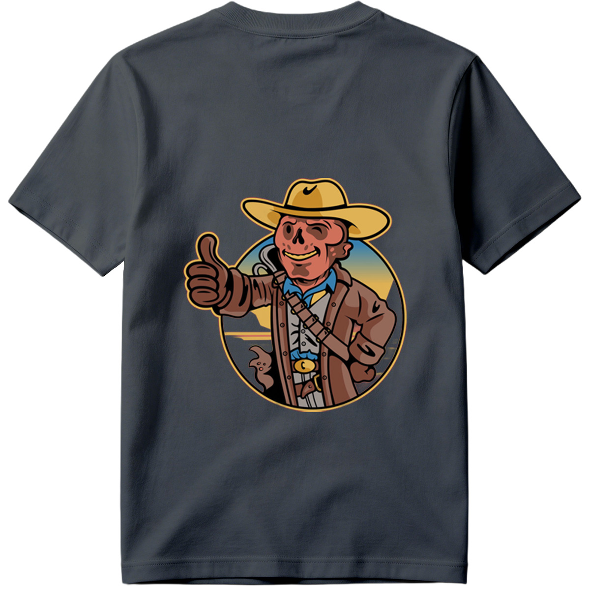 Cowboy Skeleton Thumbs Up - Tee