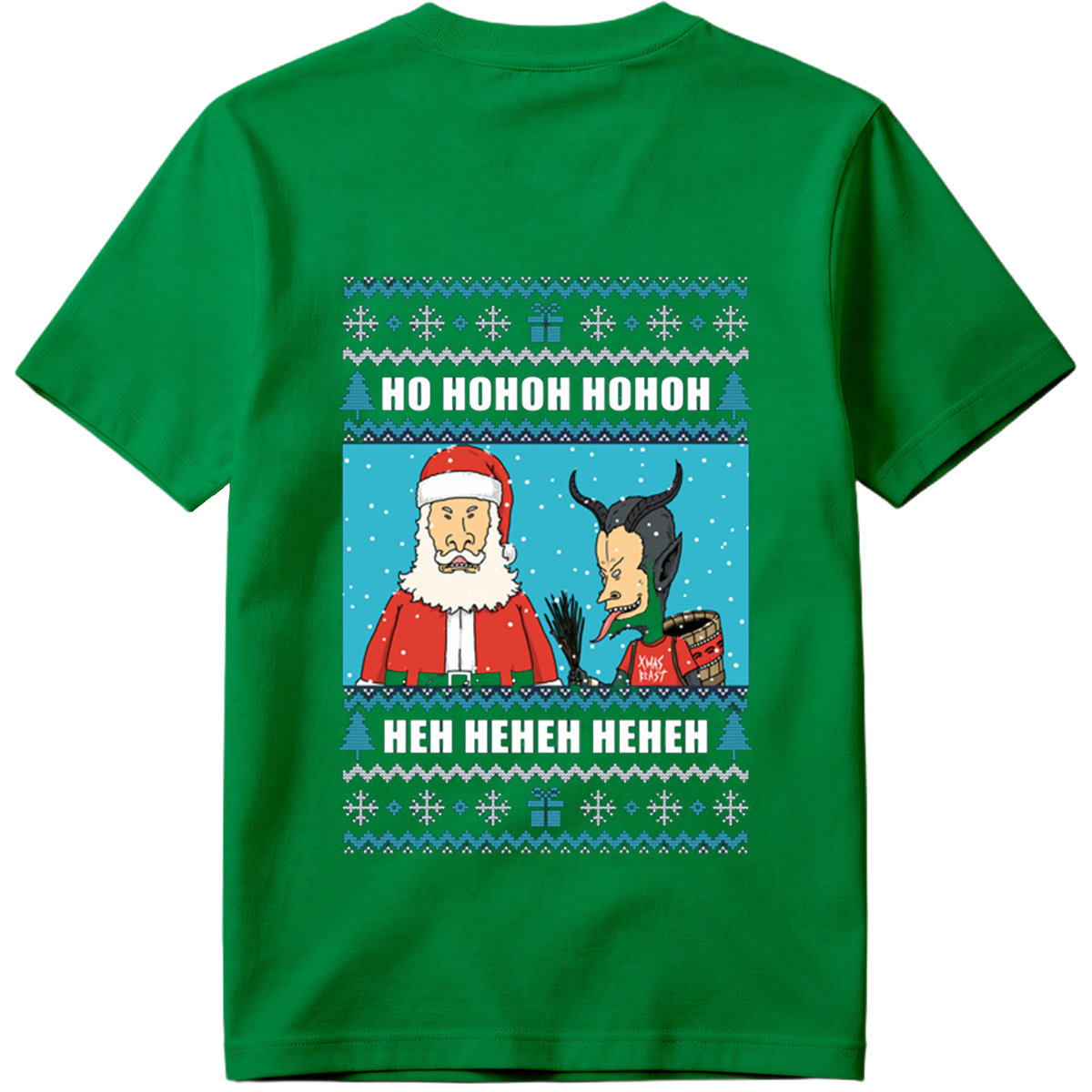 Santa and the Xmas Beast: Ho Ho Ho, Heh Heh Heh - Tee